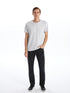 LC Waikiki Crew Neck Short Sleeve Combed Cotton Men's T-shirt